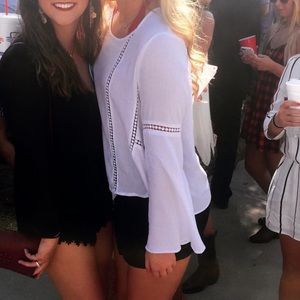 White Charlotte Russe Top